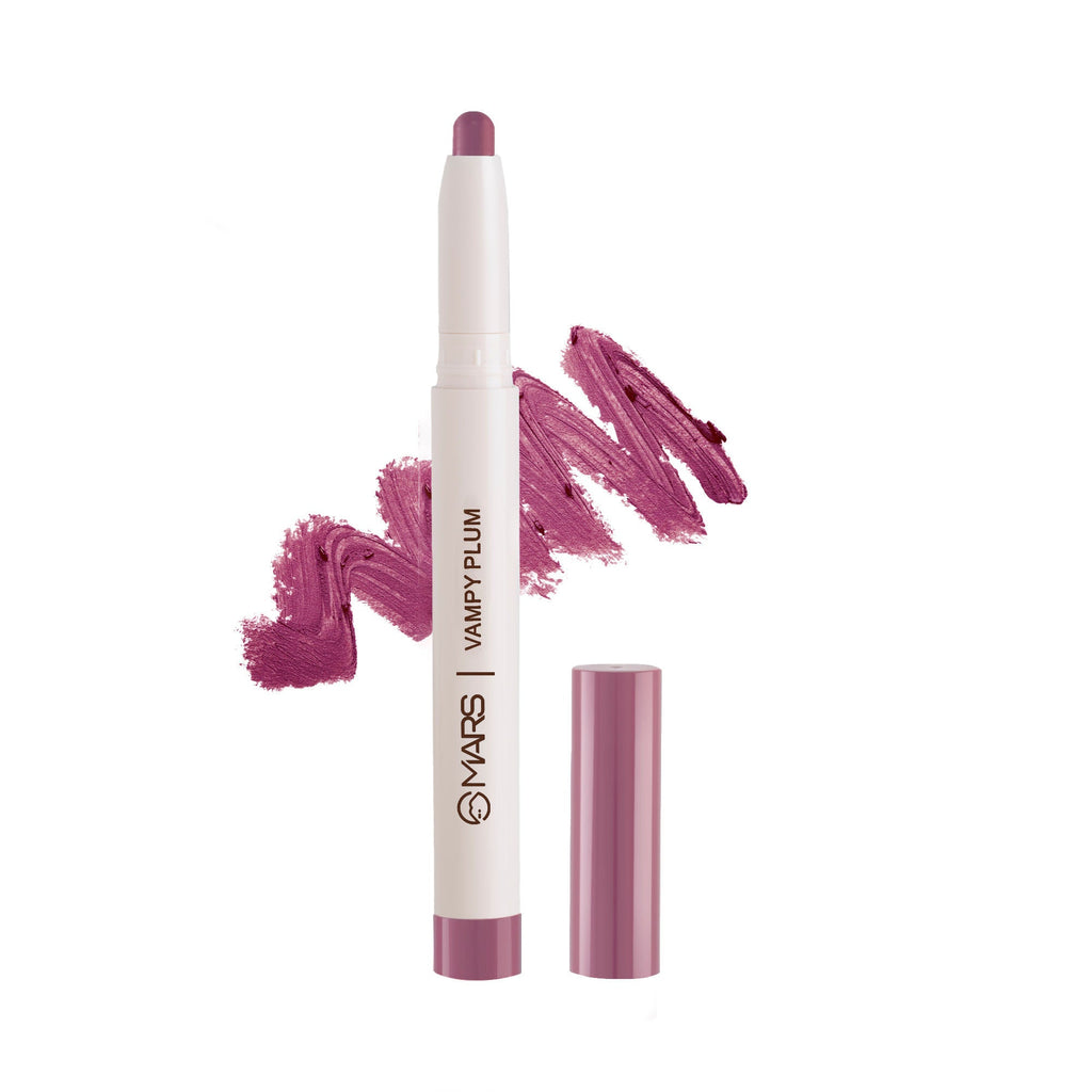 MARS Cosmetics Retractable Poppins Lipstick - Vampy Plum | Grocsy