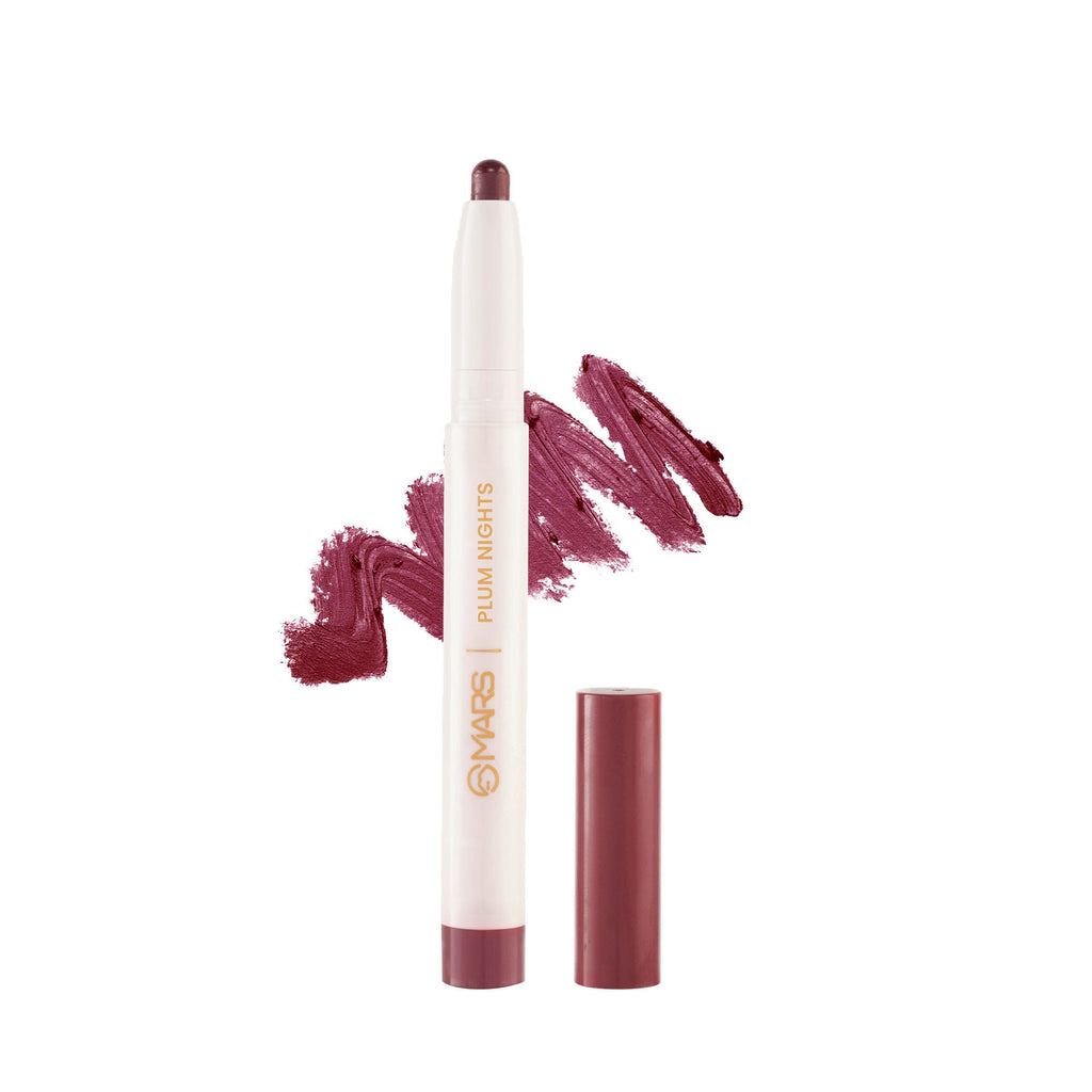 MARS Cosmetics Retractable Poppins Lipstick - Plum Nights | Grocsy