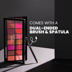 MARS Cosmetics Infinity Lip Palette with Spatula cum Applicator - 03 Multicolor | Grocsy