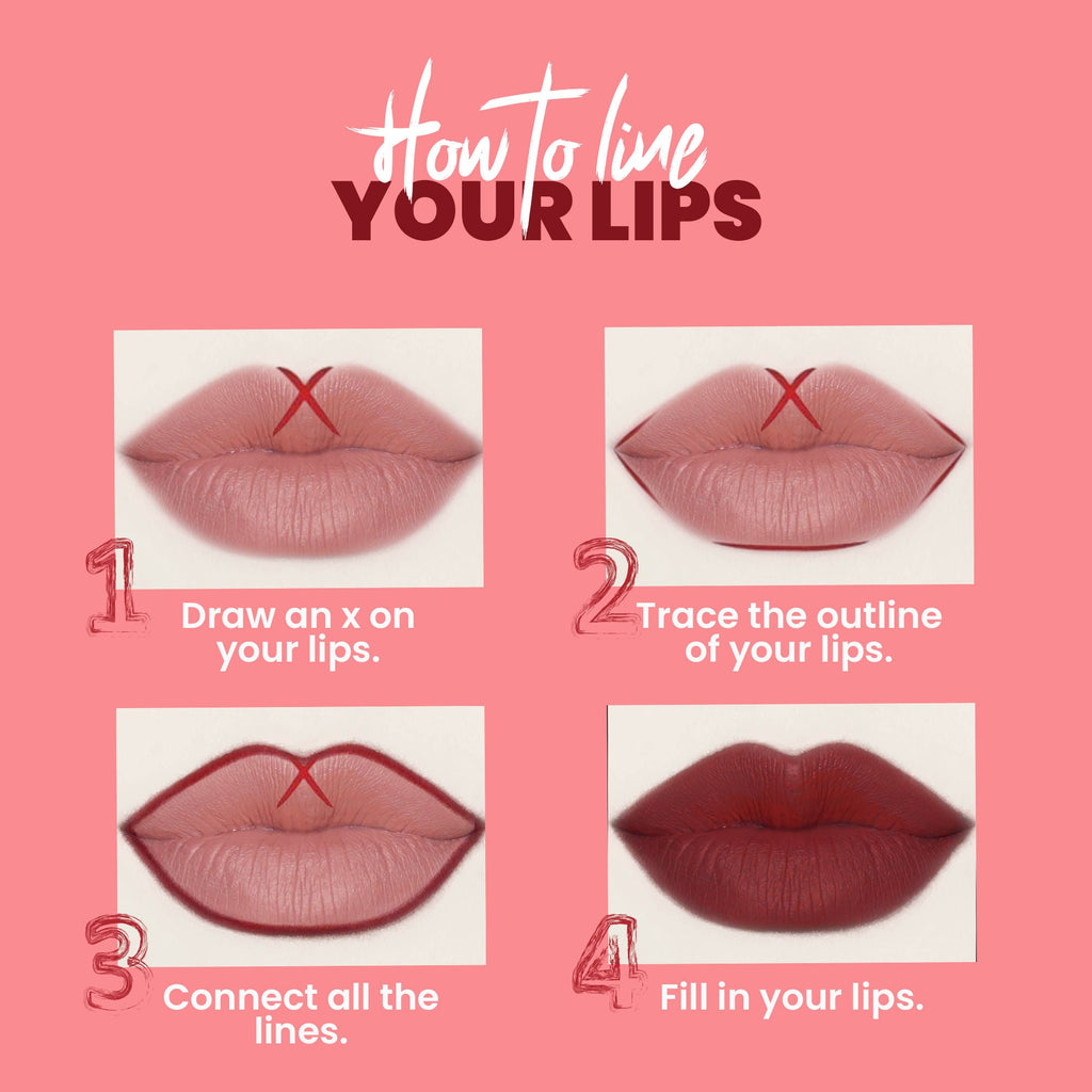 MARS Cosmetics Matte Lip Liner Pack of 10 - Set A | Grocsy