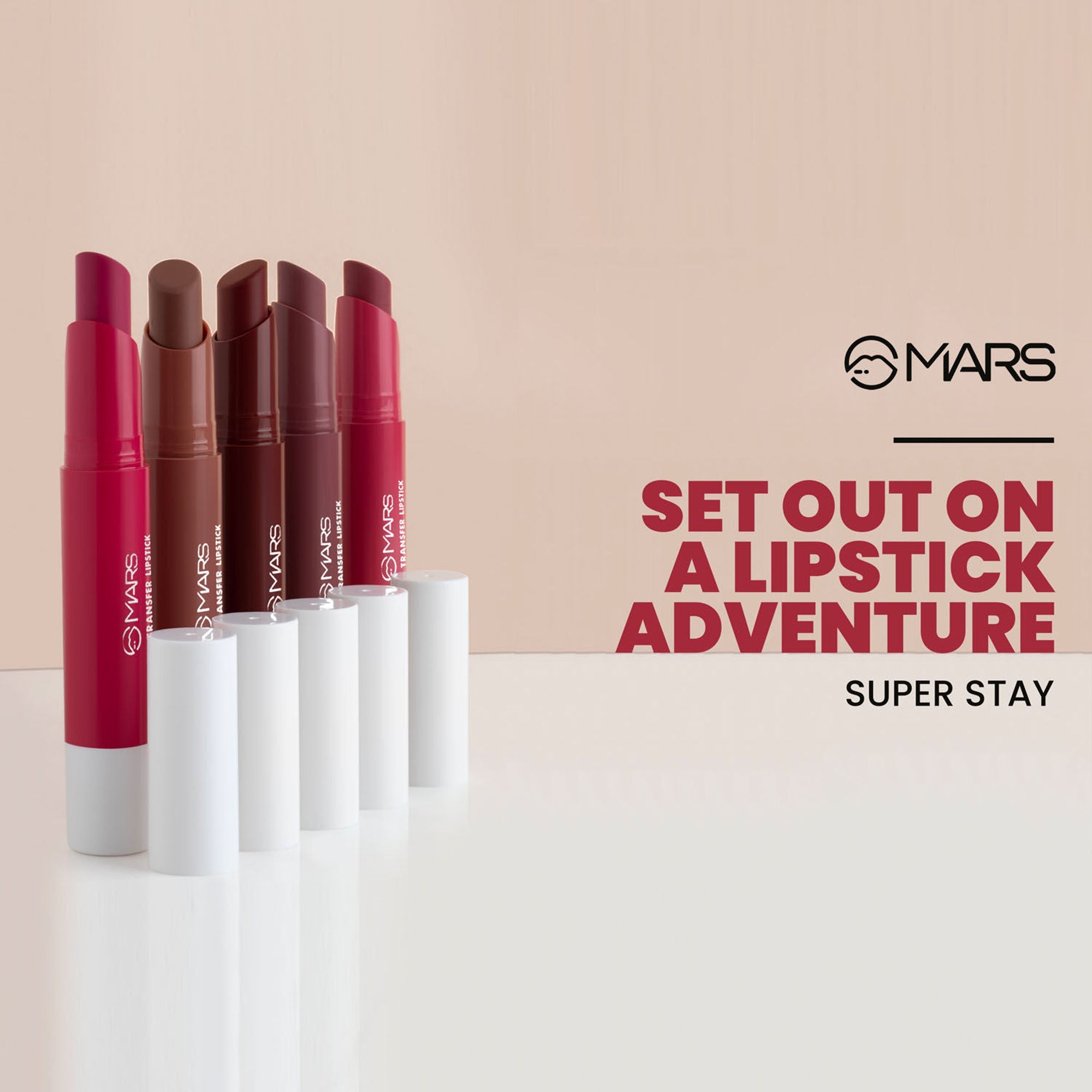 MARS Cosmetics Matte Super Stay Lipstick - 14-Enchanted | Grocsy