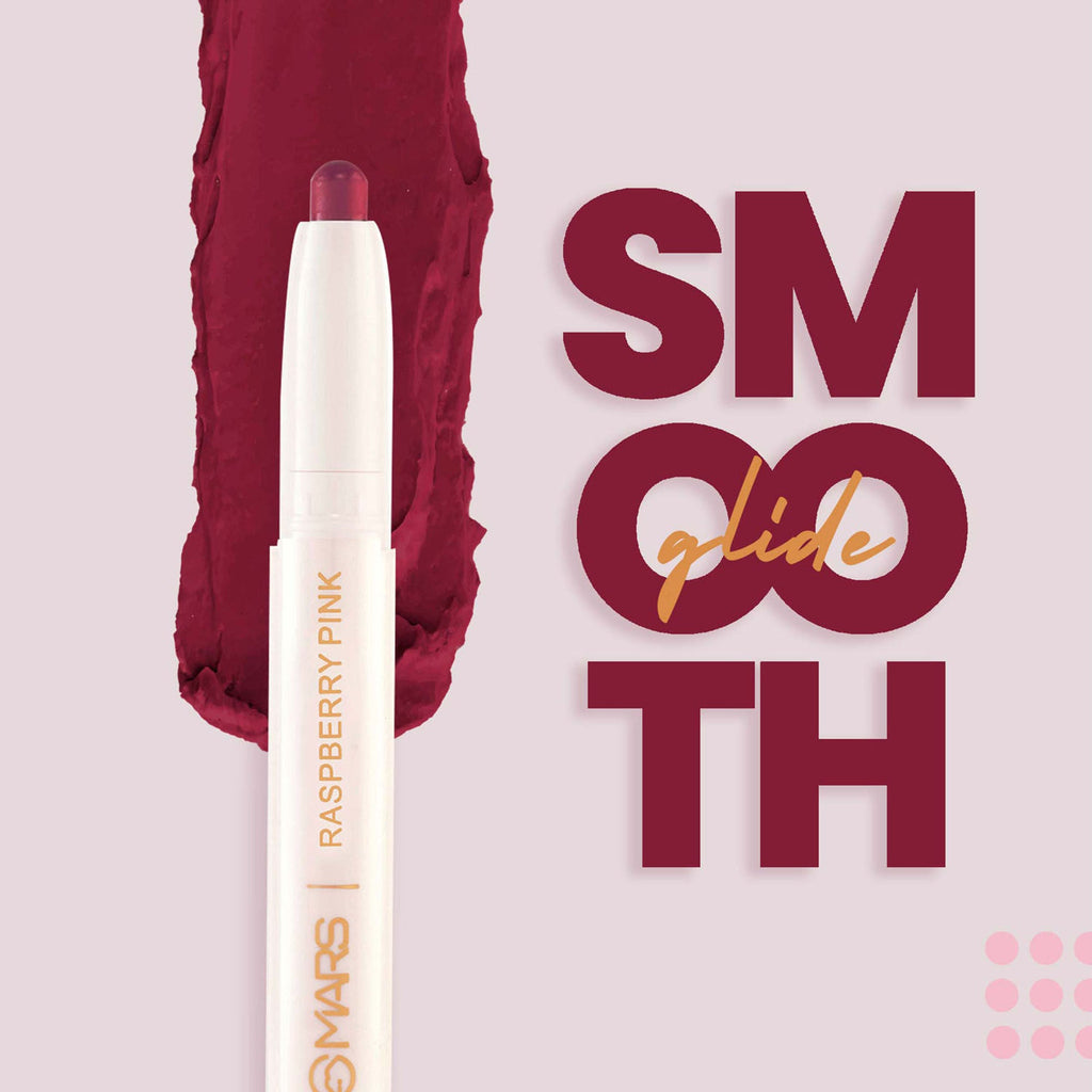 MARS Cosmetics Retractable Poppins Lipstick - Flaming Red -19 | Grocsy