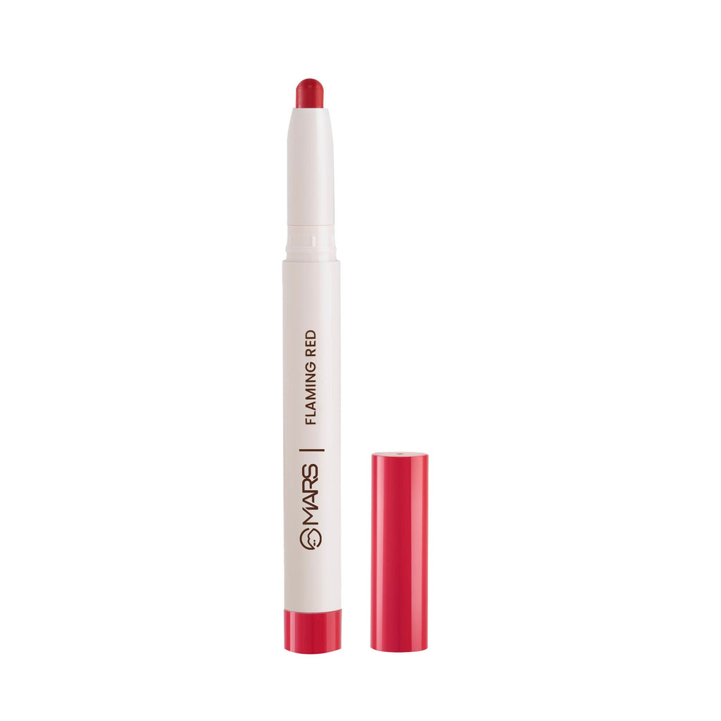 MARS Cosmetics Retractable Poppins Lipstick - Flaming Red -19 | Grocsy
