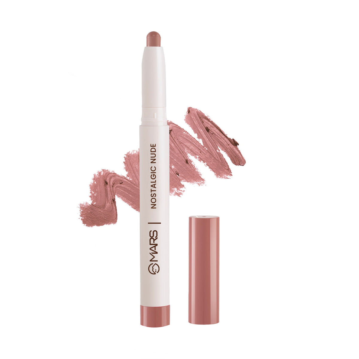 MARS Cosmetics Retractable Poppins Lipstick - Nostalgic Nude - 21 | Grocsy