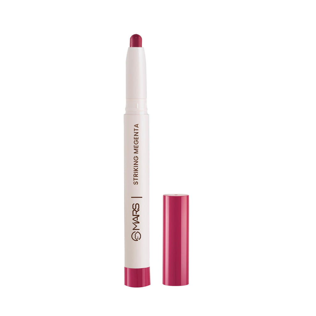 MARS Cosmetics Retractable Poppins Lipstick - Striking Magenta - 23 | Grocsy