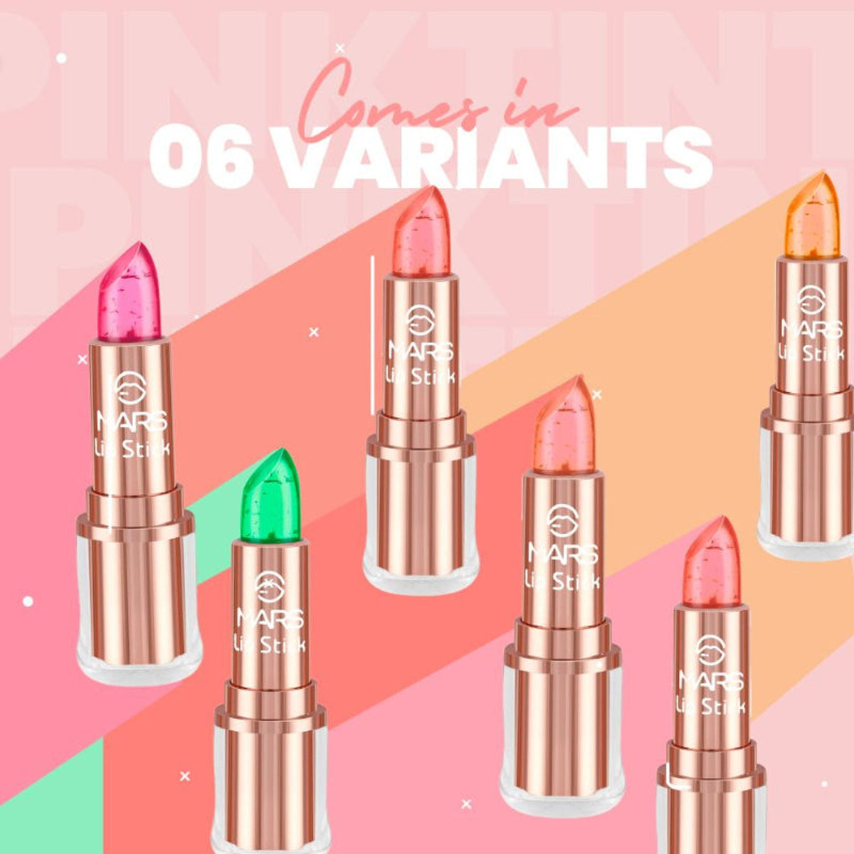 MARS Cosmetics Colour Changing Tinted Balm Lipstick - 03 | Grocsy