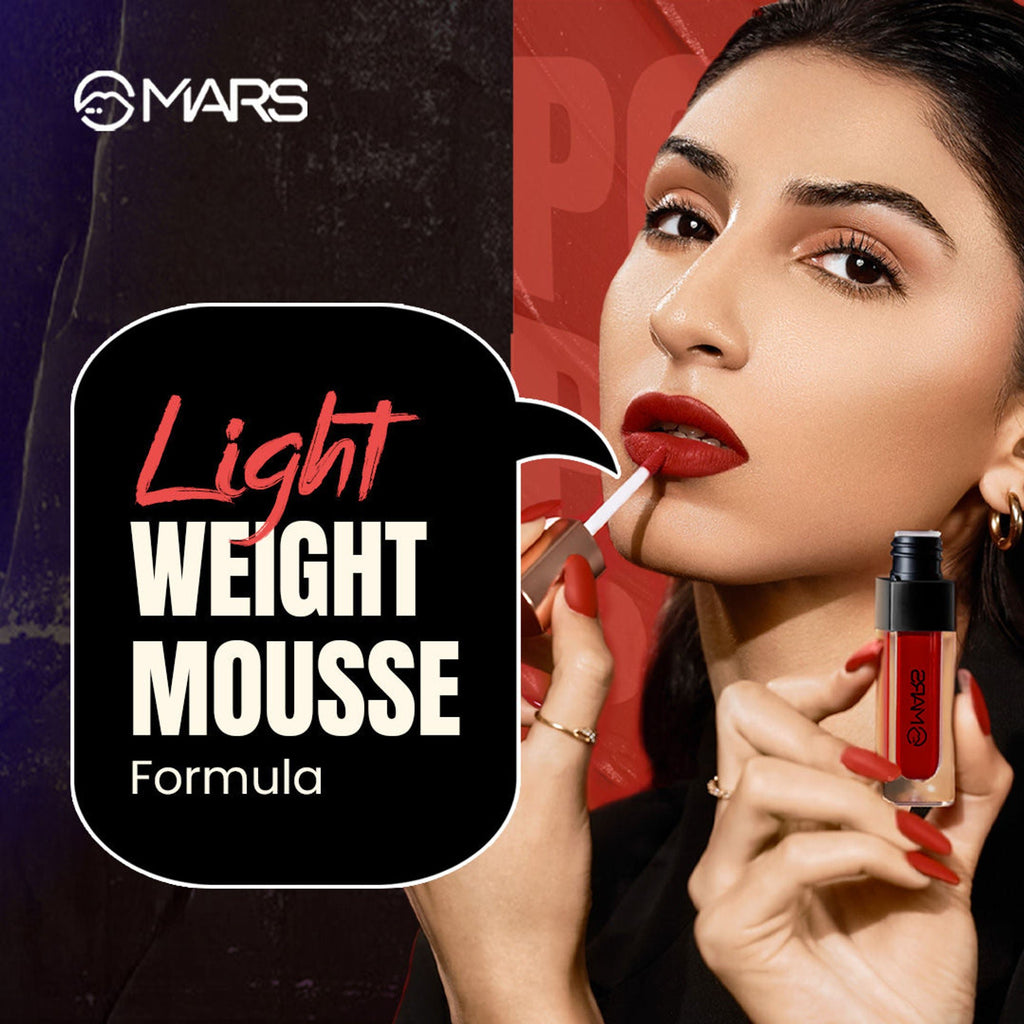 MARS Cosmetics Popstar Non Drying Liquid Mousse Lipstick - 08 Muse | Grocsy