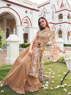 Tikhi Imli Embroidered Sequinned Ready to Wear Saree | Grocsy