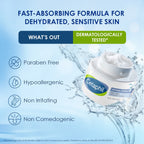 Cetaphil Optimal Hydration Daily Cream, Lightweight, Skin Barrier Protection with Hyaluronic Acid | Grocsy