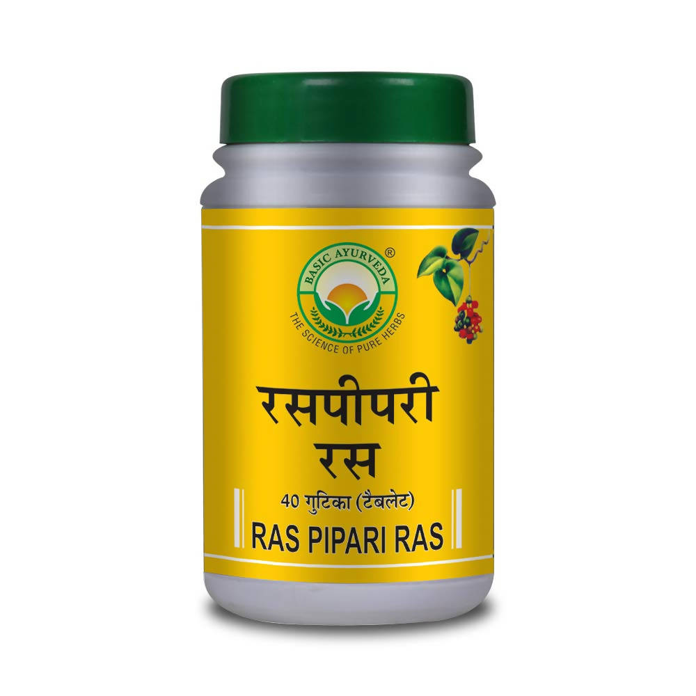 Basic Ayurveda Ras Pipari Ras Tablets | Grocsy