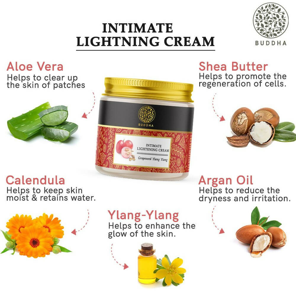Buddha Natural Intimate Lightening Cream | Grocsy