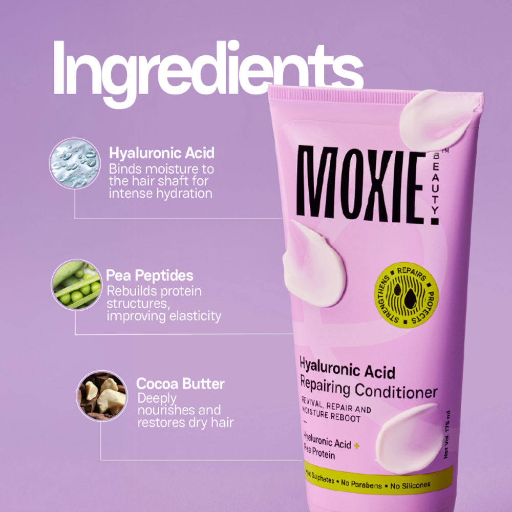 Moxie Beauty Hyaluronic Acid Hydrating Conditioner | Grocsy