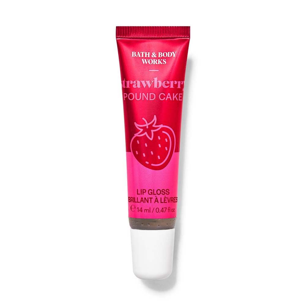 Bath & Body Works Strawberry Pound Cake Lip Gloss | Grocsy