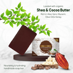 LA Organo Shea & Cocoa Butter Handmade Soap | Grocsy