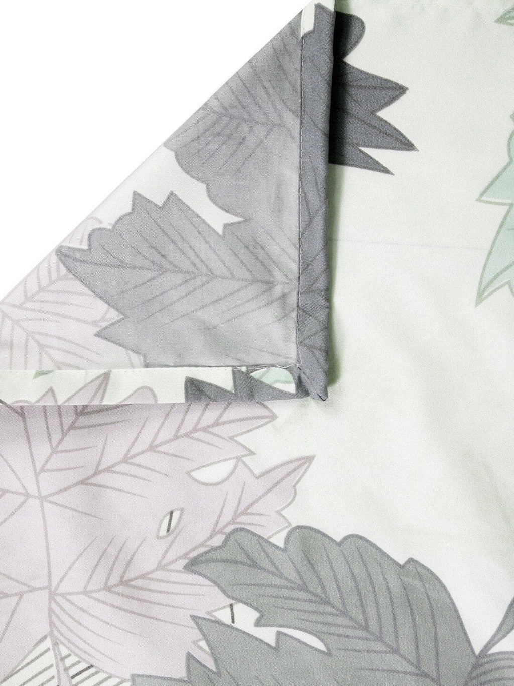 Home Sizzler White & Green Floral 210 TC Bedsheet with Pillow Covers | Grocsy
