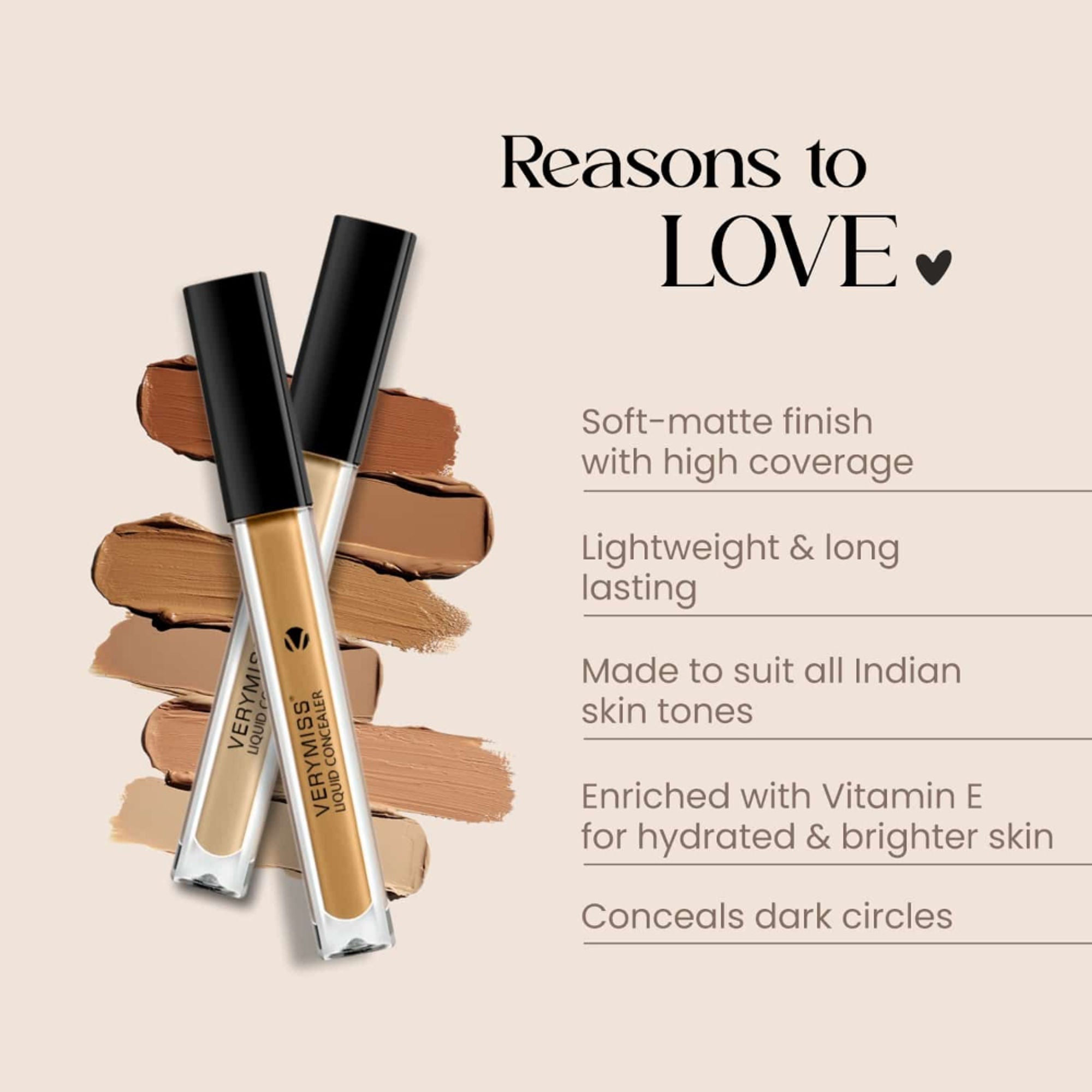 VERYMISS Liquid Concealer - 03 Honey | Grocsy