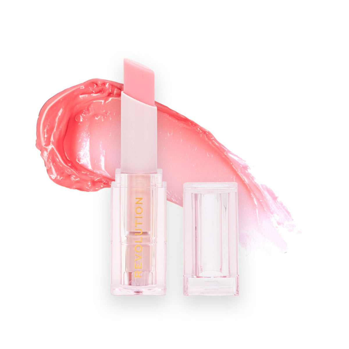 Makeup Revolution Mood Switch Aura Lip Balm - Kiss Pink | Grocsy