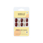 Shills Professional Reusable Press On Nails Oval - SPN706 | Grocsy