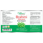 Naturz Ayurveda Brahmi (Bacopa) Capsules | Grocsy