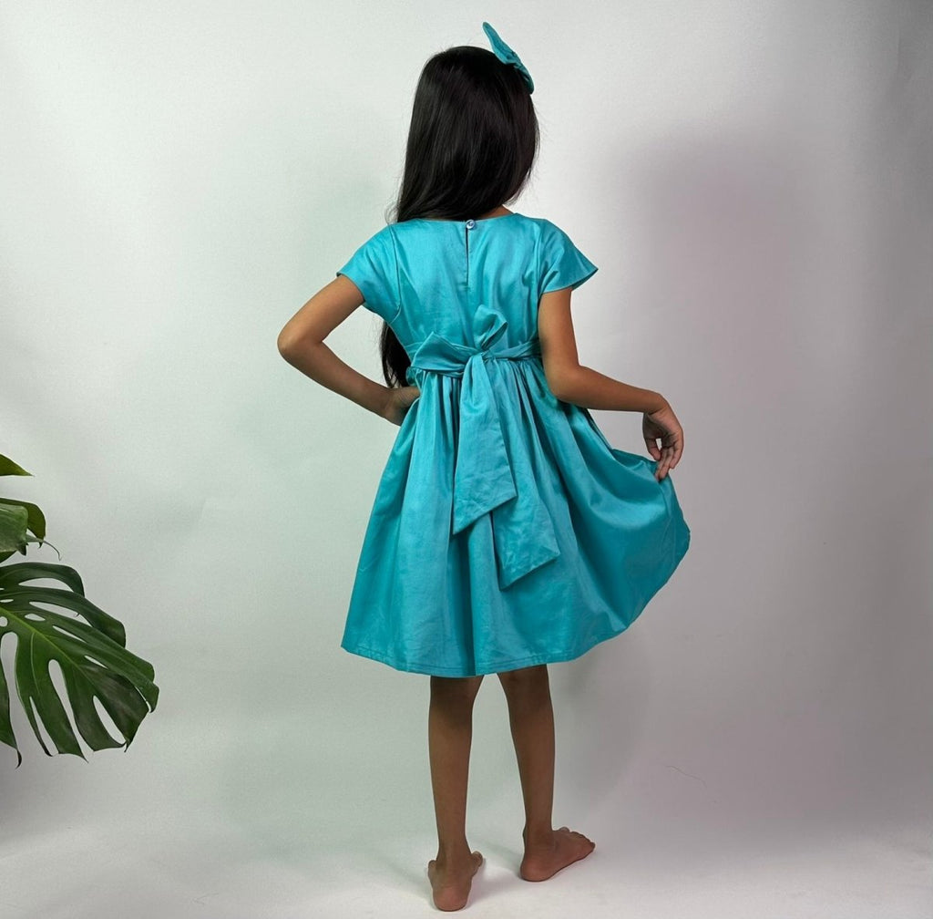 ArthLife Blue Unicorn Party Wear Dress | Grocsy