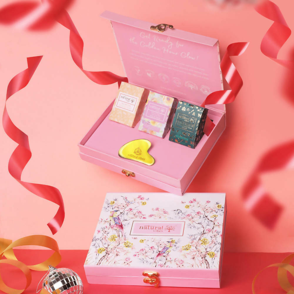 Natural Vibes Glow Getter Gift Set with Kwansha | Grocsy