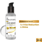 The Skin Story Anti Frizz Hair Serum For Smooth Shiny Silky Hair with Vit E Argan Oil | Grocsy