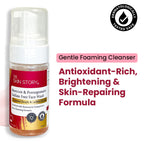 The Skin Story Beetroot Glow Foaming Face Wash For Dark Spots Anti-Aging Cleanses | Grocsy