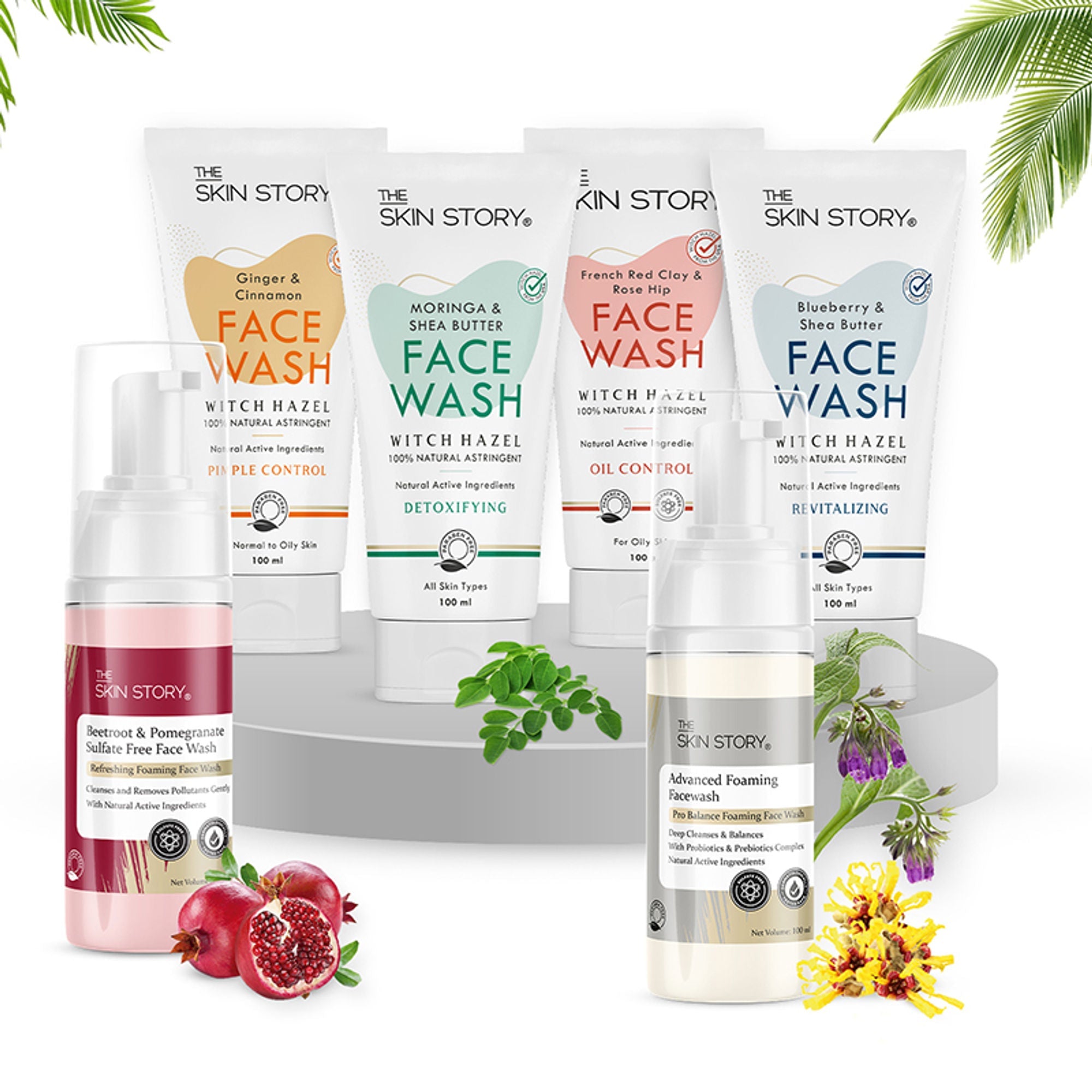 The Skin Story Sulphate Free Foaming Face Wash | Grocsy