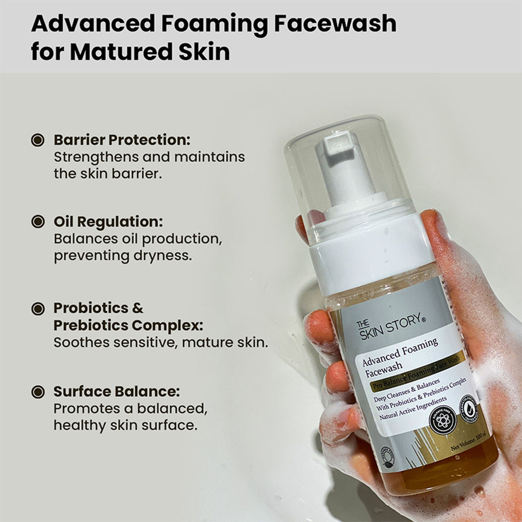 The Skin Story Sulphate Free Foaming Face Wash | Grocsy