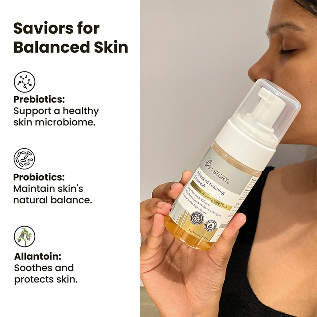 The Skin Story Sulphate Free Foaming Face Wash | Grocsy