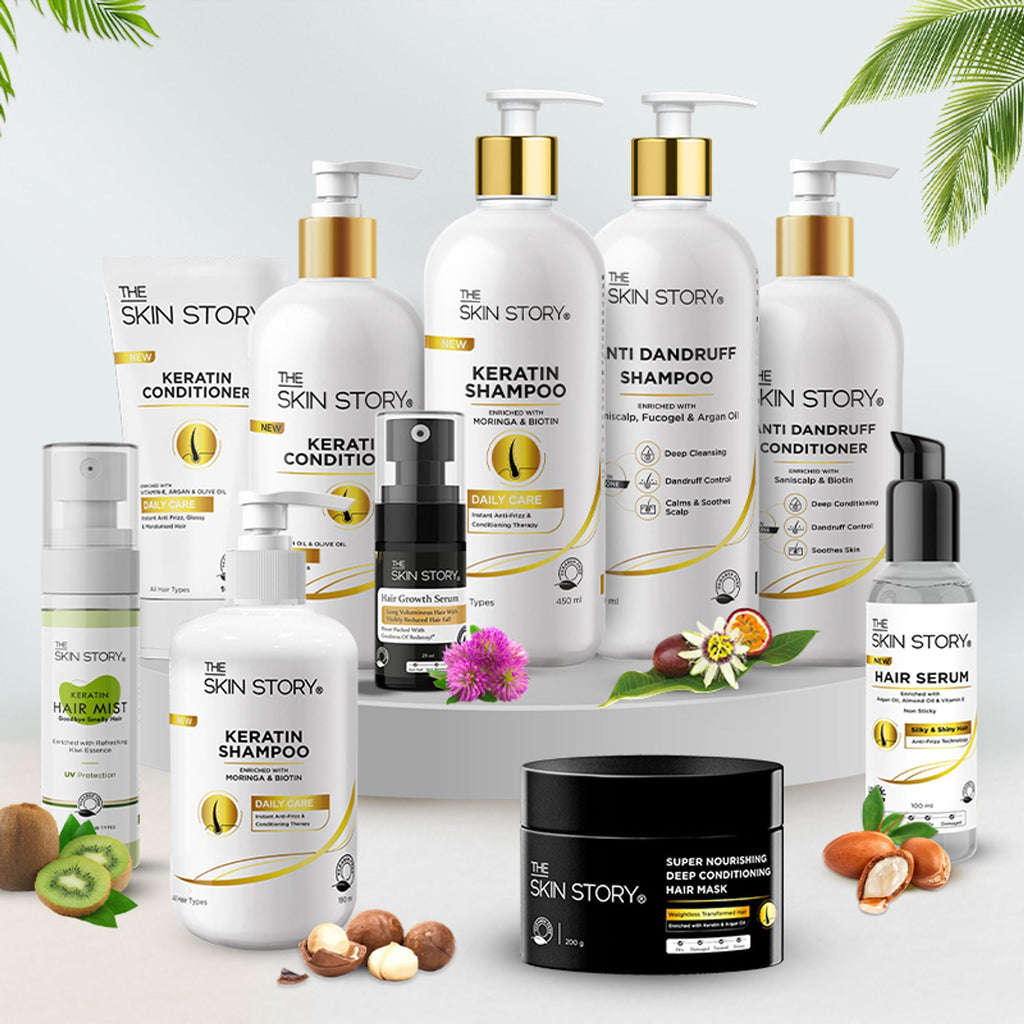 The Skin Story Colour Protection Anti Frizz Hair Serum | Grocsy