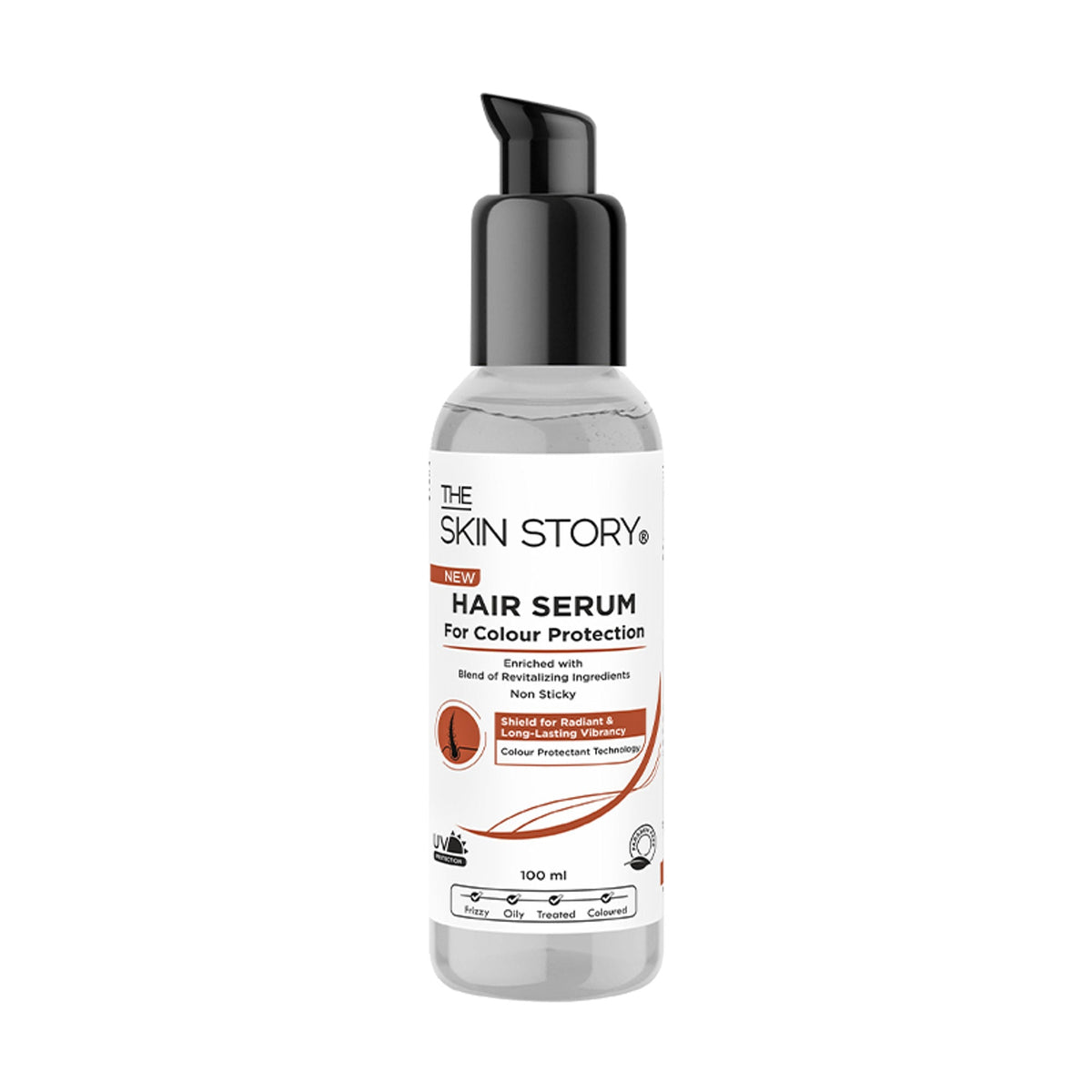 The Skin Story Colour Protection Anti Frizz Hair Serum | Grocsy
