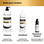 The Skin Story Sulphate Free Keratin Smooth Shampoo For Dry Damaged Hair | Grocsy