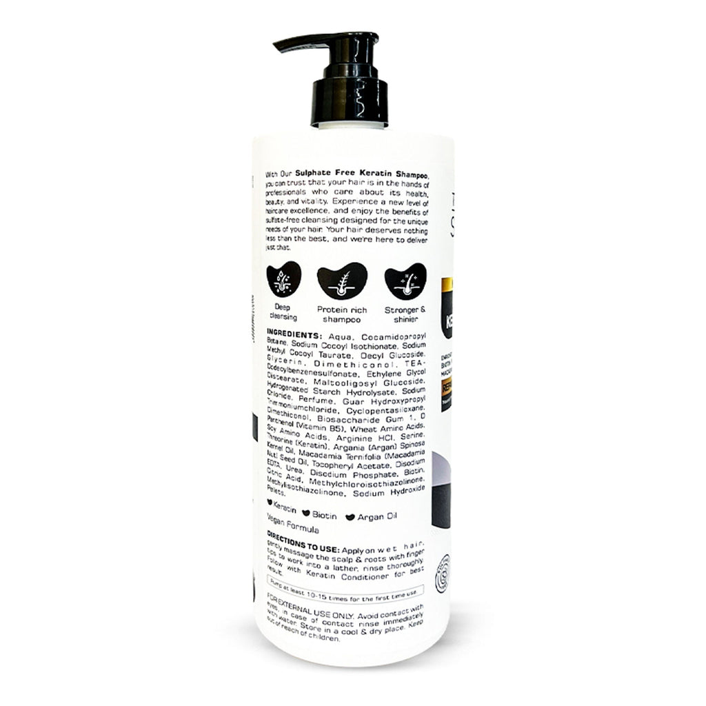 The Skin Story Sulphate Free Keratin Smooth Shampoo For Dry Damaged Hair | Grocsy