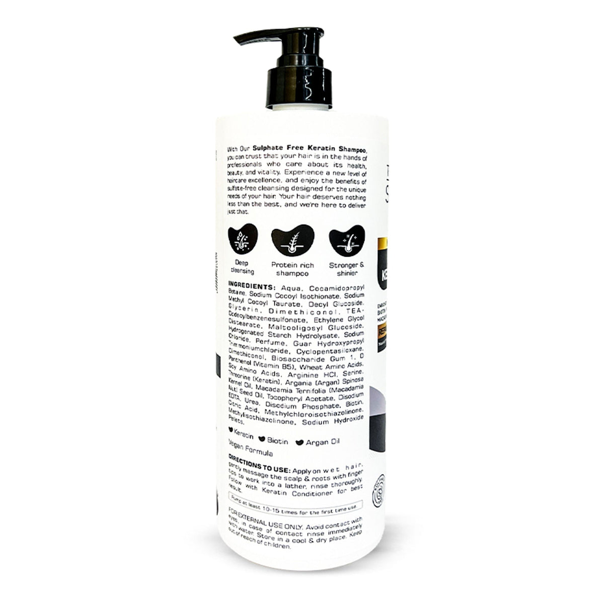 The Skin Story Sulphate Free Keratin Smooth Shampoo For Dry Damaged Hair | Grocsy