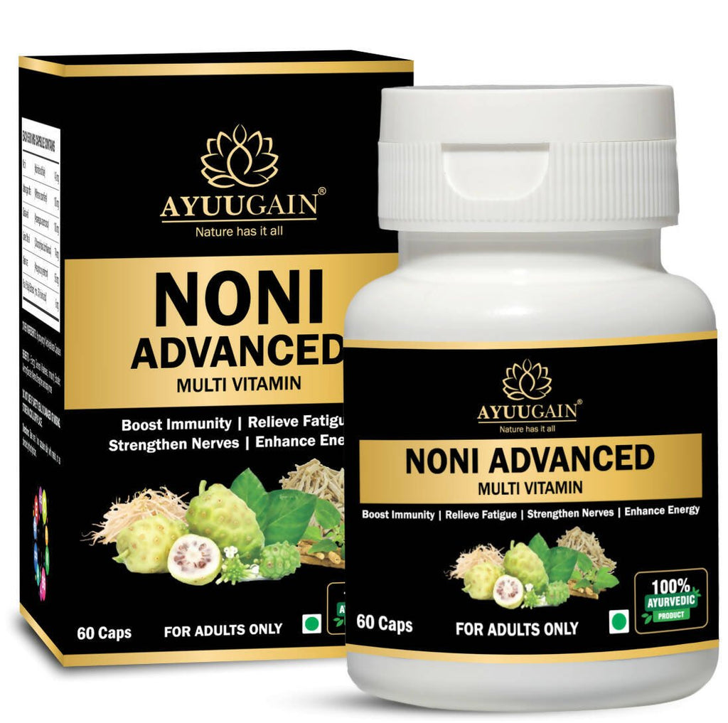 Ayuugain Noni Advanced Multivitamin Capsules | Grocsy