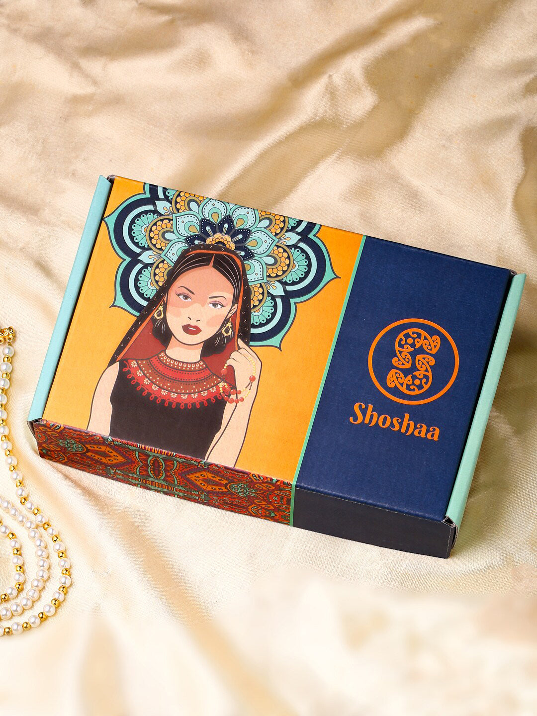 Shoshaa Magenta Gold-Polished Contemporary Drop Earrings | Grocsy