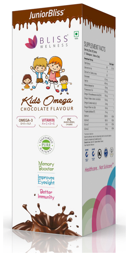 Bliss Welness Kids Omega Chocolate | Grocsy