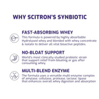 Scitron Whey Hydrolyzed Synbiotic 100% Hydrolyzed Protein Powder Chocolate Flavor | Grocsy