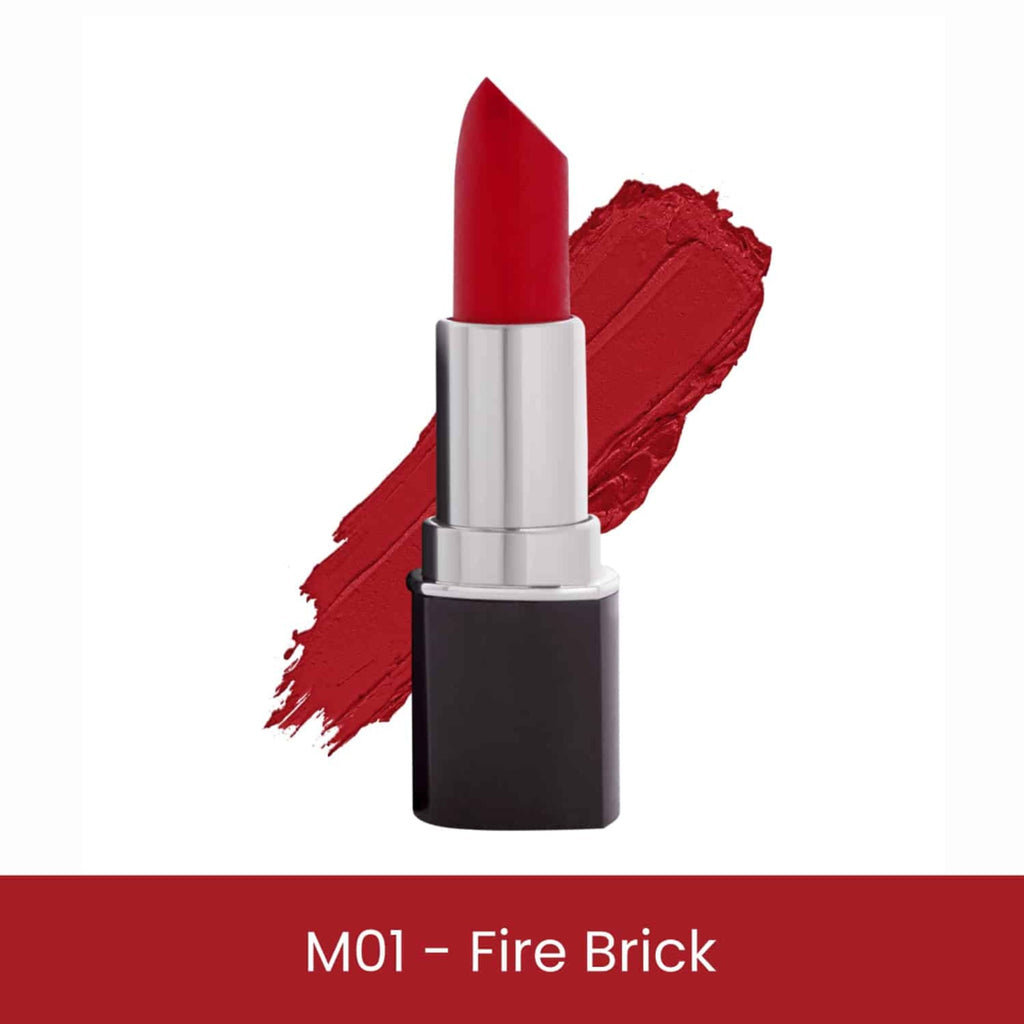 VERYMISS Matte & Satin Lipstick - M01 Fire Brick | Grocsy