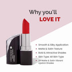 VERYMISS Matte & Satin Lipstick - M05 Saddle Brown | Grocsy