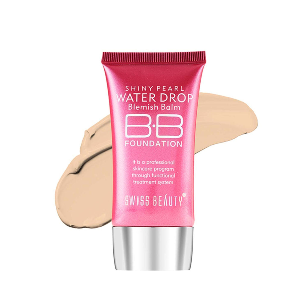 Swiss Beauty Shiny Pearl Water Drop Blemish Balm BB Foundation - 04 | Grocsy