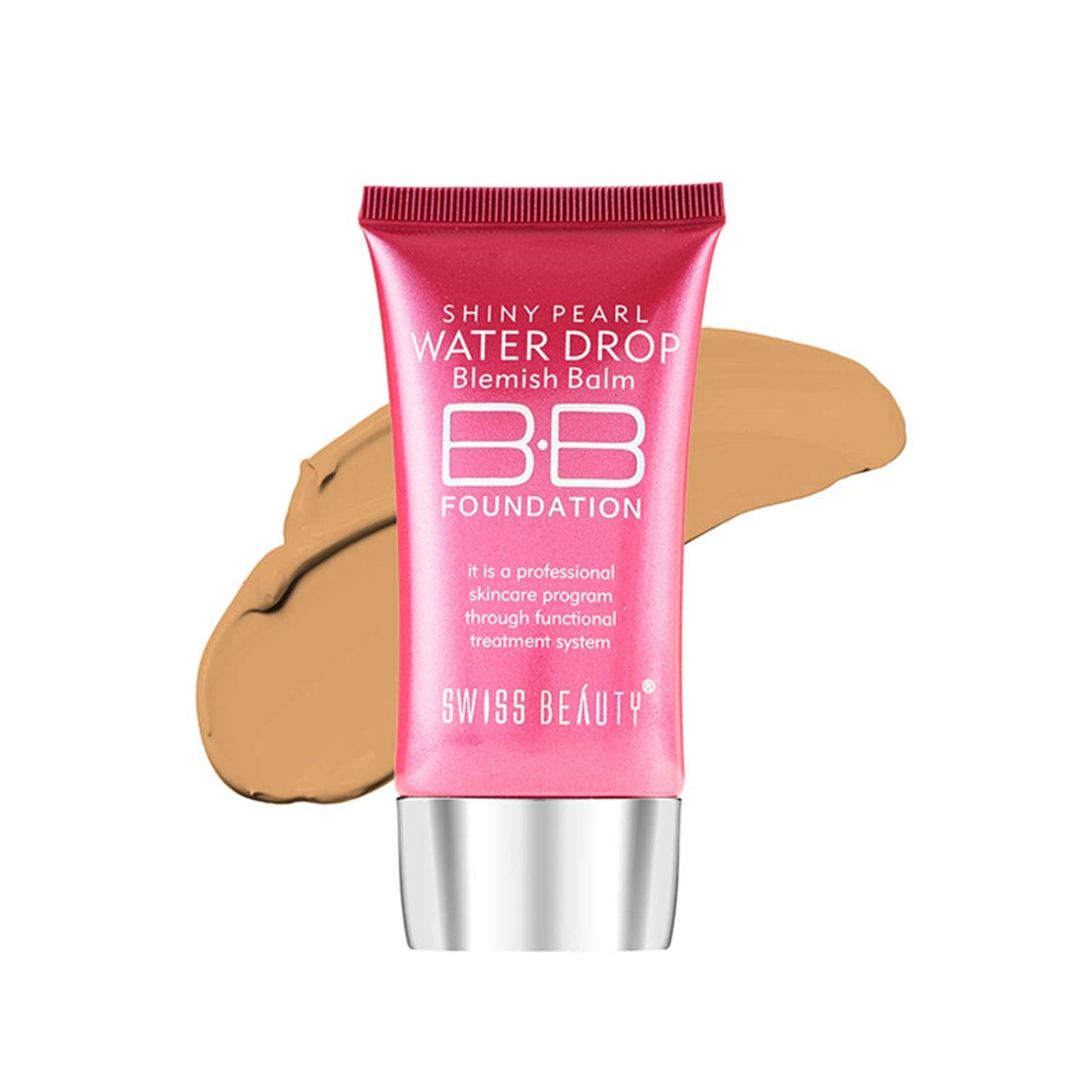 Swiss Beauty Shiny Pearl Water Drop Blemish Balm BB Foundation - 6 | Grocsy