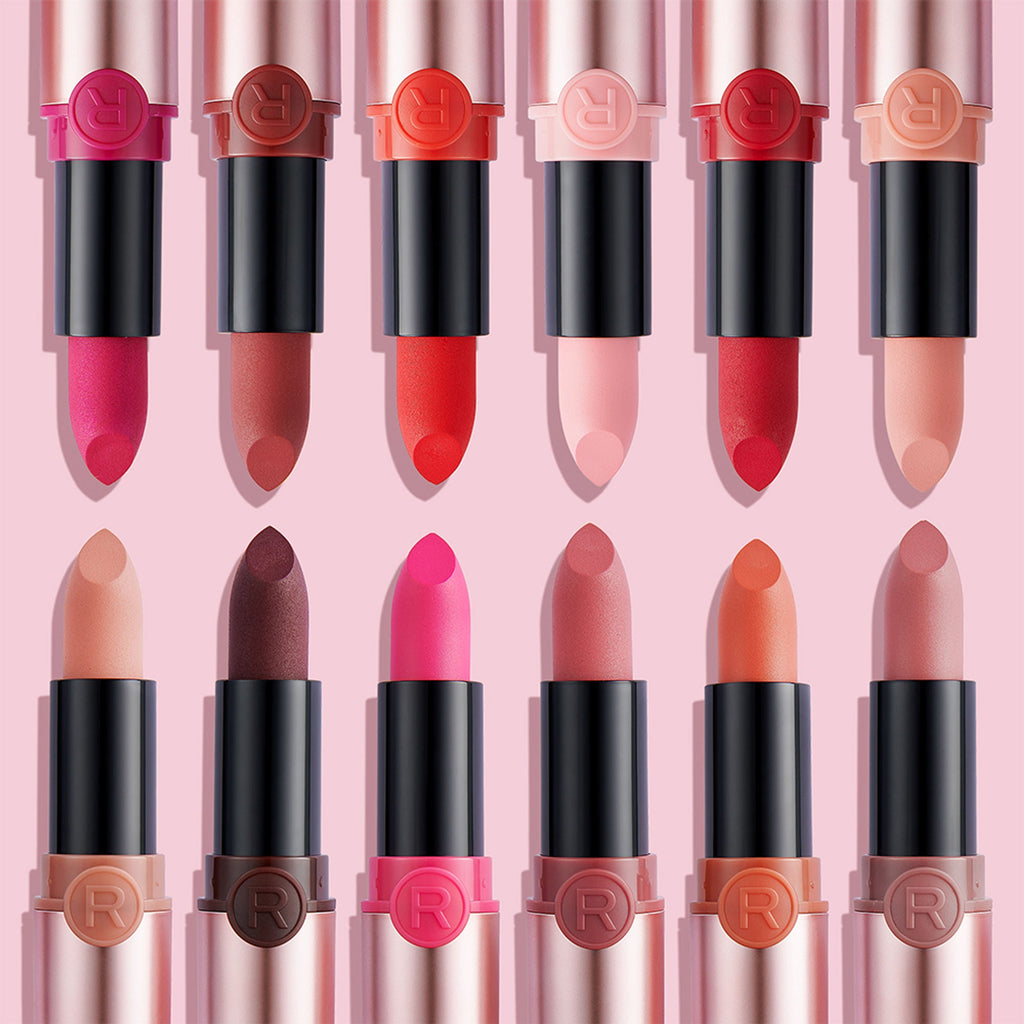 Revolution Powder Matte Lipstick - Teddy | Grocsy