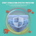 Hacer 3 Ply Non Surgical Disposable Face Mask With Nose Pin | Grocsy