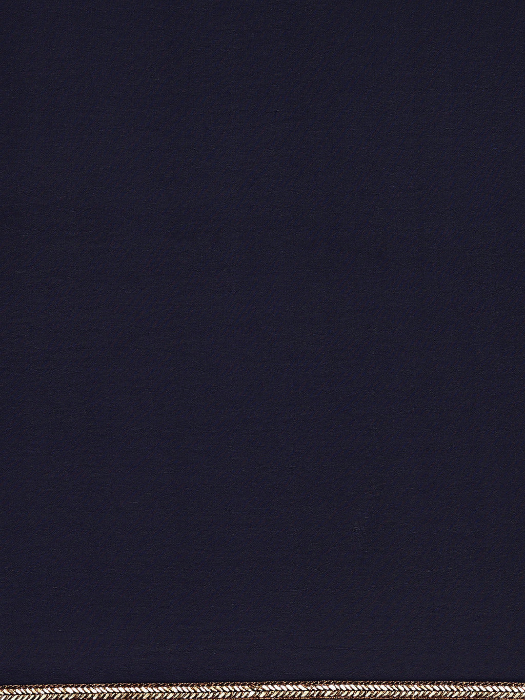 Sangria Blue Gotta Patti Silk Blend Saree | Grocsy