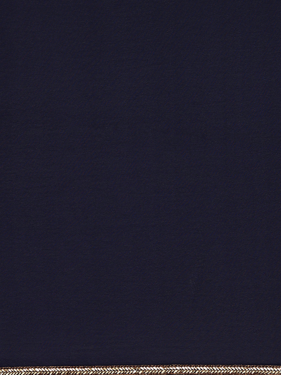 Sangria Blue Gotta Patti Silk Blend Saree | Grocsy