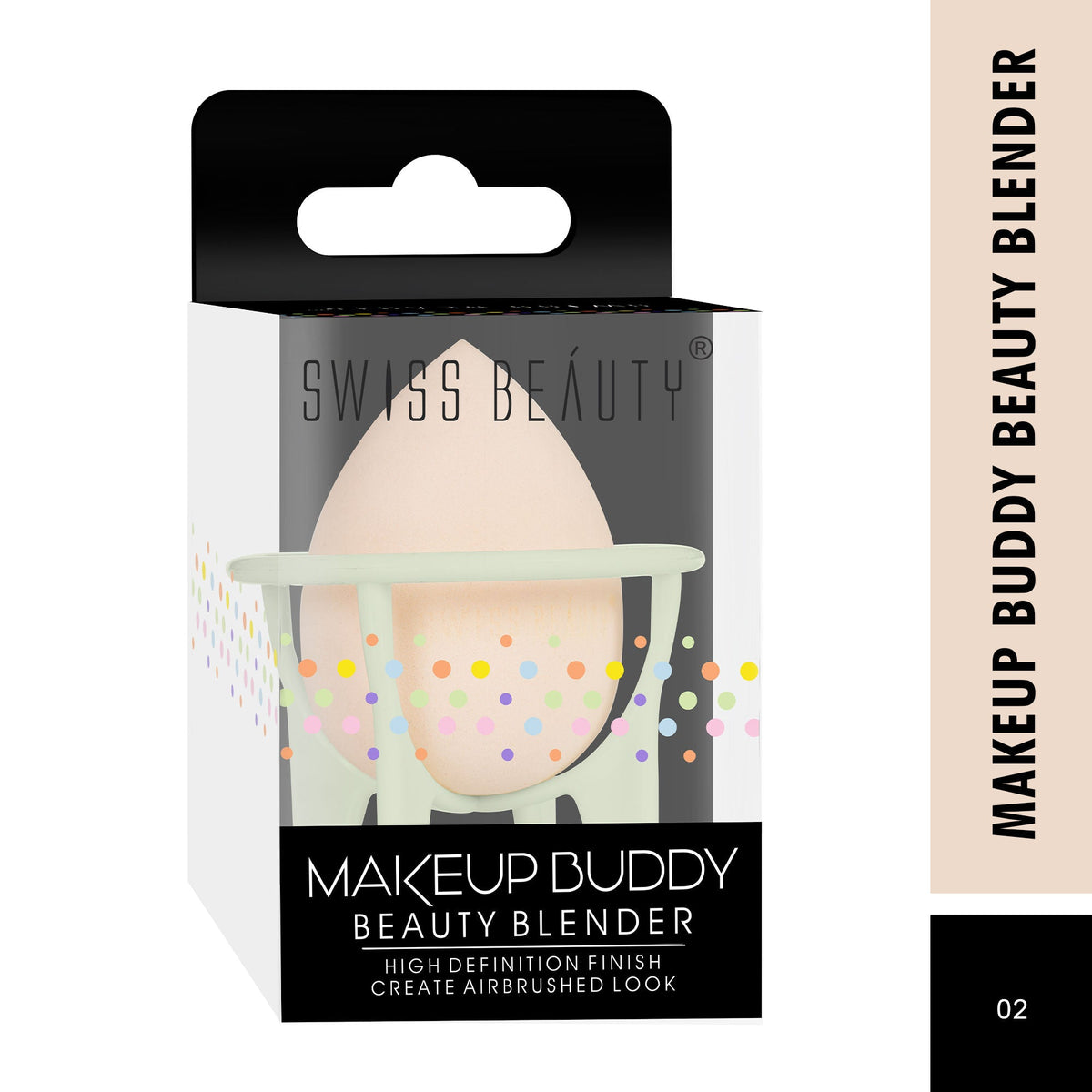 Swiss Beauty Makeup Buddy Beauty Blender - Skin | Grocsy