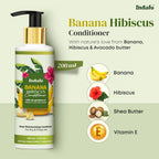 Indalo Banana Hibiscus Conditioner For Dry & Frizzy Hair | Grocsy