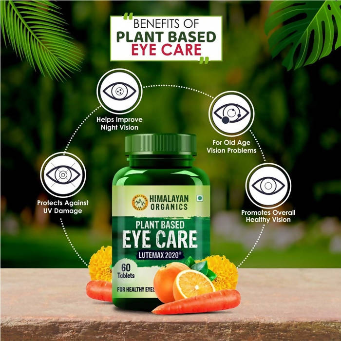 Himalayan Organics Plant Based Eye Care Tablets | Grocsy